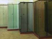 Modelo de box para banheiro varias cores